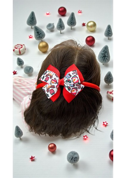 Yılbaşı Temalı Kurdele Taç