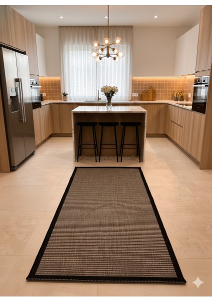 Fendy Kaymaz Taban Antre Hol Mutfak Balkon Bahçe ve Diğer Yaşam Alanları Için Jüt Sisal Halı fiyatları
