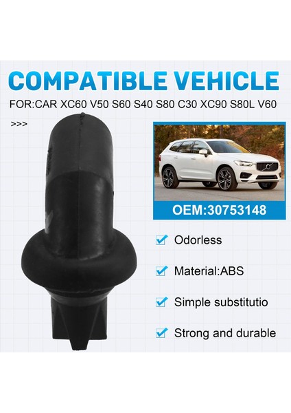 30753148 Araba Sunroof Tahliye Hortumu Volvo XC60 V50 S60 S40 S80 C30 XC90 S80L V60 (Yurt Dışından) fırsatları