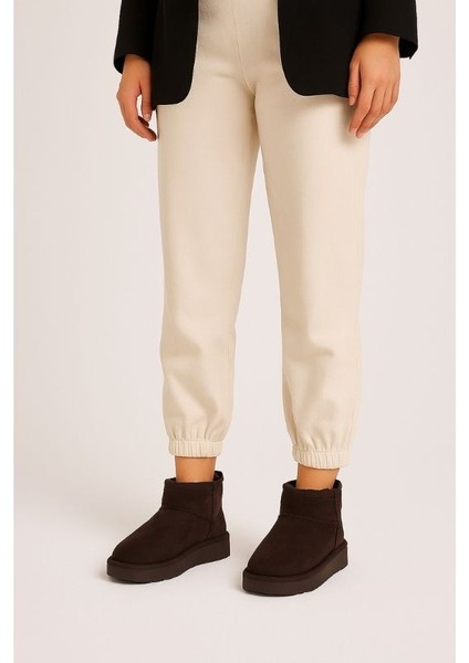 Kadın Kalın Taban Süet Bot Platform Topuklu Acı Kahve En Iyi Muadil Içi Kürklü Ug Model Bot & Bootie fiyatları