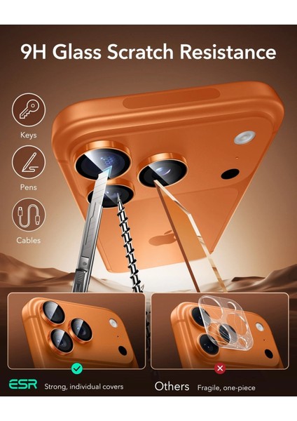 Apple iPhone 16 Pro Max Armorite®️ Kamera Lens Koruyucu