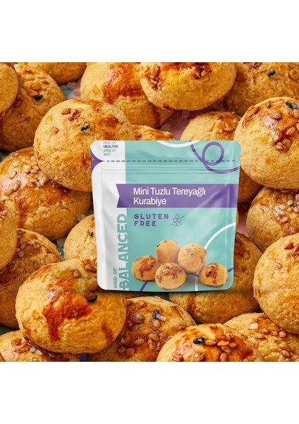 Glütensiz Mini Tuzlu Tereyağlı Kurabiye 50 gr fiyatları