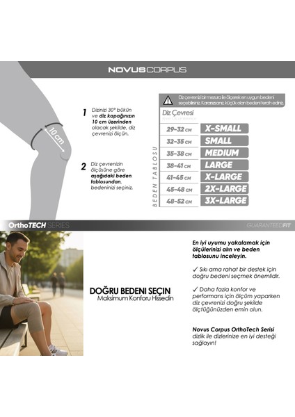 2'li Ortopedik Fitness Spor Dizlik Knee Sleeve Spor Antrenman Destek Gym Ortopedik Dizlik