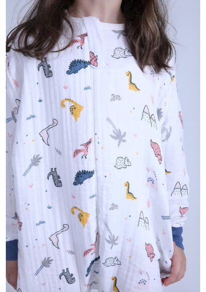 1 Tog Çocuk Uyku Tulumu Unisex Uzun Kollu Uyku Tulumu modelleri