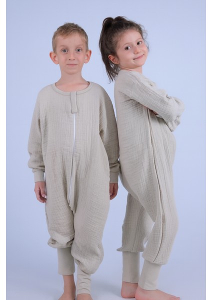 1 Tog Çocuk Uyku Tulumu Unisex Uzun Kollu Uyku Tulumu fiyatları