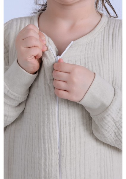 1 Tog Çocuk Uyku Tulumu Unisex Uzun Kollu Uyku Tulumu modelleri