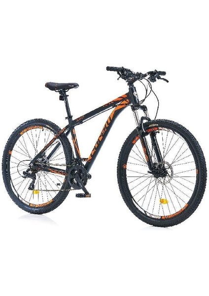 Snoop 5.0 Hd Fren 21 Vites 26 Jant Dağ Bisikleti Siyah Neon Turuncu 18 Kadro