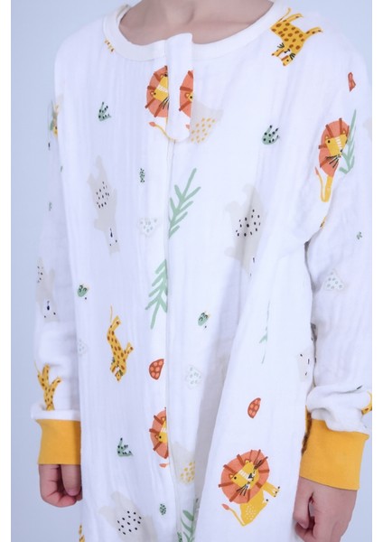 1 Tog Çocuk Uyku Tulumu Unisex Uzun Kollu Uyku Tulumu modelleri