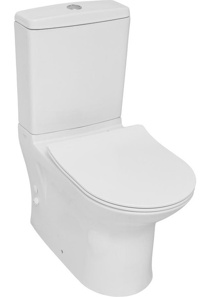 Nita Yuvarlak Duvara Sıfır Klozet + Rezervuar + Iç Takım + Blaze Slim Yavaş Kapanan Kapak 4'lü Set fiyatları