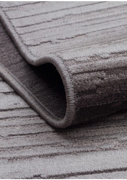 Sierrra SR01 Antrasit Yumuşak Dokulu Viskon Ile Üretilen Sık Dokuma Modern Şık Makine Halısı fiyatları
