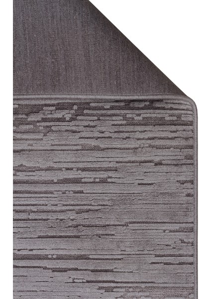 Sierrra SR01 Antrasit Yumuşak Dokulu Viskon Ile Üretilen Sık Dokuma Modern Şık Makine Halısı