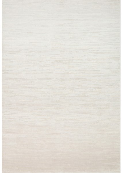 Sierrra SR01 Beige White Yumuşak Dokulu Viskon Ile Üretilen Sık Dokuma Modern Şık Makine Halısı