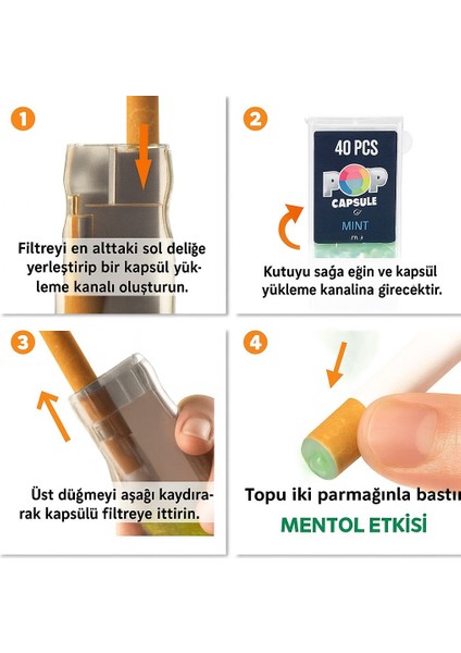 Kutu Aplikatörlü Nane Aromalı 40’lı Mentol Topu fiyatları