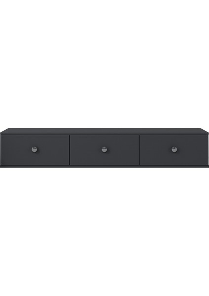 1335TV180-1DD Duvara Montaj Tv Sehpası, Antrasit-Gümüş indirimleri