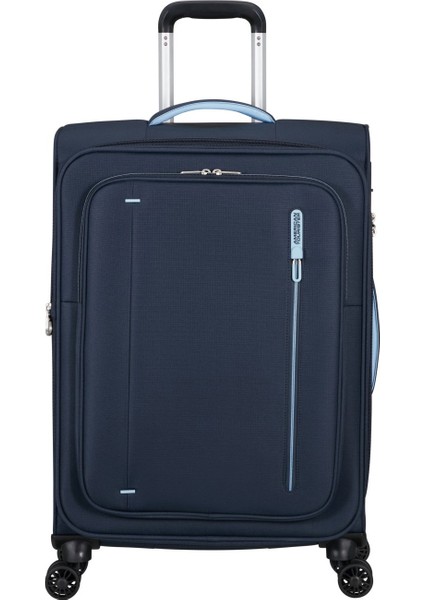 Lacivert Cloudrider 4 Tekerlekli Orta Boy Valiz 67 cm