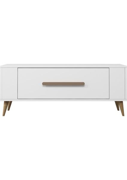 TV1336DD RETRO-128 Tv Sehpası Beyaz-Safirmeşe fırsatları