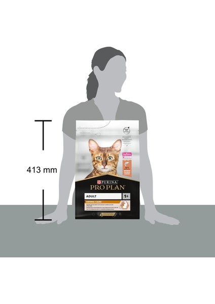Elegant Somonlu Kedi Maması - 3 Kg