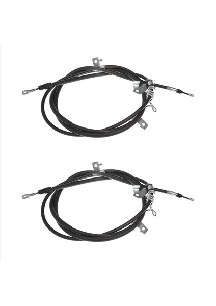 2x Arka Yolcu Yan Park Fren Kablosu BB5Z2A635B C661324 Ford Explorer Için Park Fren Kablosu 2011-2019 (Yurt Dışından)