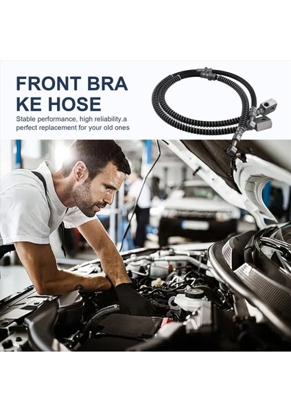 Ssangyong Actyon Kyron Için Araba Ön Fren Hortumu Assy-Lh/rh Actyon Sports 4871009002 4871109002 (Yurt Dışından) fırsatları