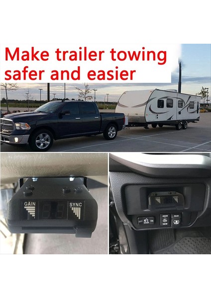 8507111 Universal Römork Iv Dijital Fren Kontrol Modülü Küçük Kompakt Tasarım (Yurt Dışından) indirimleri