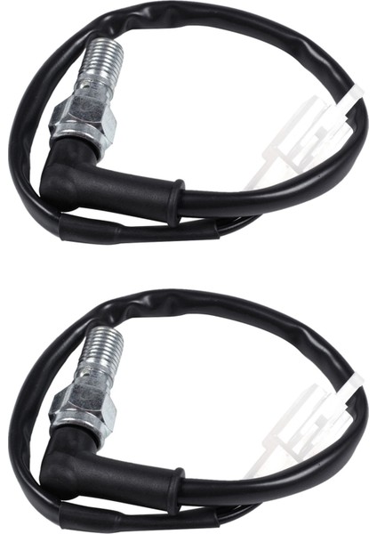 2x Evrensel Motosiklet Hidrolik Fren Basıncı Arka Işık Anahtarı Hollow Cıvata Aksesuarları M10 1 25MM (Yurt Dışından)