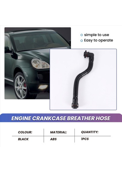 Porsche Için Cayenne 955 4 5l 2003-2006 Motor Krank Kordalı Havalandırma Hortumu 94810721702 (Yurt Dışından) indirimleri