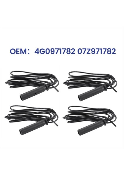 4pcs Motor Glow Fiş Kablolama Tırıltma Konnektörü 4G0971782 Vw Golf Phaeton Audi A1 A4 Skoda Seat 07Z971782 4G0-971-782 (Yurt Dışından) modelleri