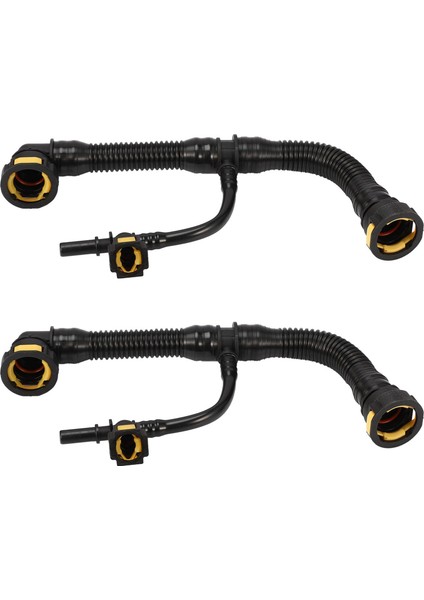 2x Motor Yelek Hortum Silindir Kafa Kapağı Yağ Havalandırma Boruları 1192WZ Peugeot 1007 206 Sw 207 307 Sw Citroen C2 C3 C4 (Yurt Dışından)