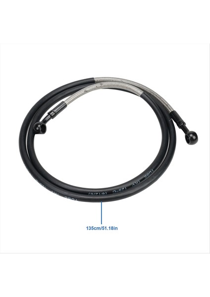 1 5m Yamaha Için Fren Hortumu 1996-UP YZ125 YZ250 YZ450 YZ426 WR250F WR450F WR426F Motosiklet Parçaları (Yurt Dışından) indirimleri