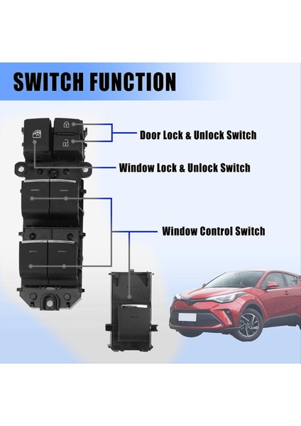 4 Pcs LED Toyota Rav4 XA50 2019-2021 84040-02180 84040-0R020 84810-F4060 (Yurt Dışından) fırsatları