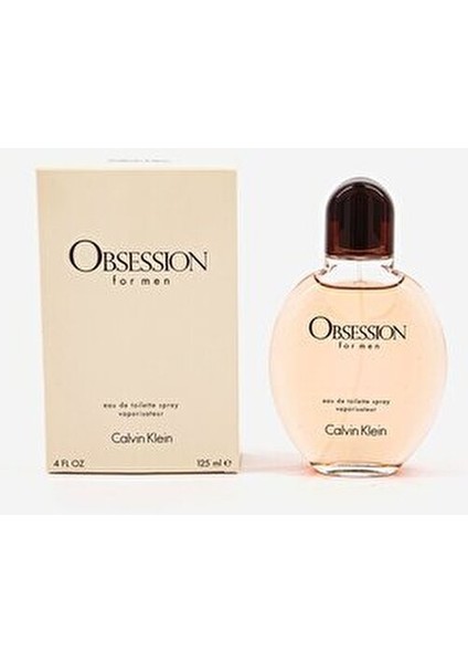 Obsession 125 ml EDT Erkek Parfüm Odunsu Koku ile Şık ve Kalıcı Hediye Seçeneği fırsatları