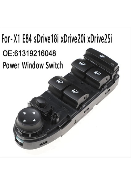 Bmw X1 E84 SDRIVE18I XDRIVE20I XDRIVE25I Cam Asansör Anahtarı 61319216048 61319193658 (Yurt Dışından) fiyatları