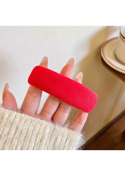 Metal Niş Tasarım Sonbahar ve Kış Klip Kızlar Sevimli Ins Saç Tokası Çocuk Mizaç Saç Kartı (Yurt Dışından)