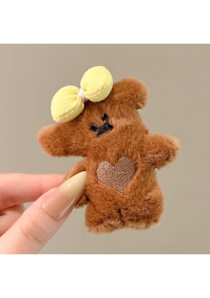 Metal Niş Tasarım Duygusu Sonbahar ve Kış Klipleri Kızlar Sevimli Ins Saç Tokası Çocuk Mizaç Saç Kartı (Yurt Dışından)