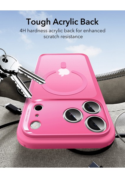 Apple iPhone 17 Pro Classic Hybrid Kamera Kontrol Koruma Butonlu Magsafe Kapak