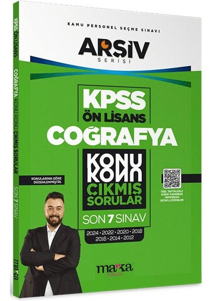 Kpss Ön Lisans Coğrafya Konu Konu Çıkmış Sorular Son 7 Sınav (2024 Dahil)
