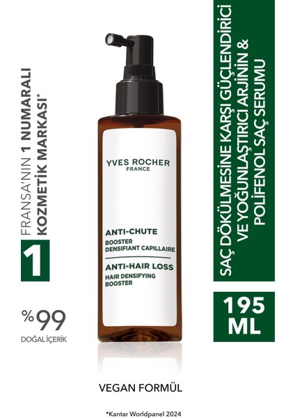 Saç Dökülmesinde Dökülme Önleyici Saç Köklerini Güçlendirici ve Yoğunlaştırıcı Saç Serumu 195ML fiyatları