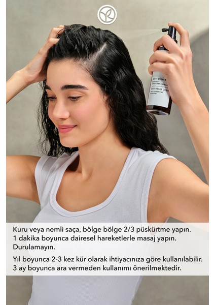 Saç Dökülmesinde Dökülme Önleyici Saç Köklerini Güçlendirici ve Yoğunlaştırıcı Saç Serumu 195ML indirimleri