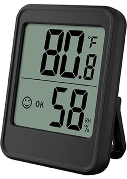 MC40 Dijital Termometre Iç Mekan Oda Sıcaklık Nem Ölçer LED Monitör Higrometre Isı Ölçer Derece