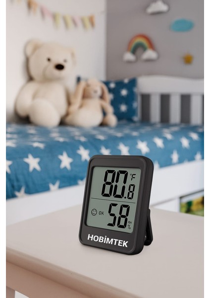 MC40 Dijital Termometre Iç Mekan Oda Sıcaklık Nem Ölçer LED Monitör Higrometre Isı Ölçer Derece modelleri