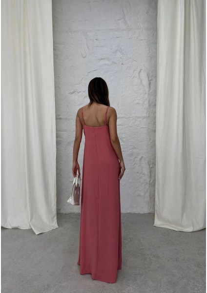 Aerobin Uzun Elbise Pembe Pt modelleri