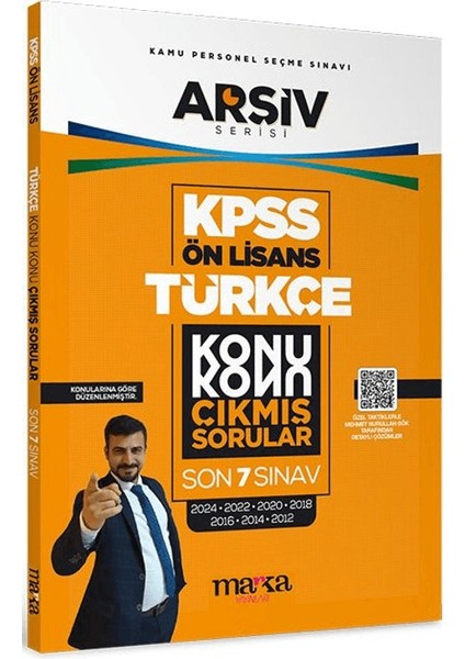 Kpss Ön Lisans Türkçe Konu Konu Çıkmış Sorular Son 7 Sınav Çıkmış Sorular (2024 Dahil)