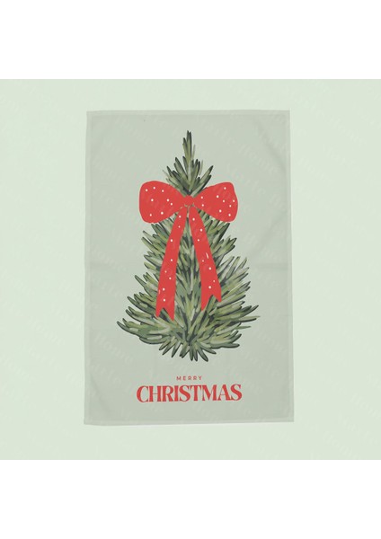 Yılbaşı & Christmas Desenli Tek Taraf Baskılı Mutfak Havlusu Kurulama Bezi 60X40 cm fiyatları