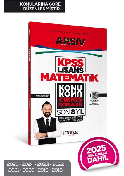 Kpss Lisans Matematik Konu Konu Çıkmış Sorular Son 8 Yıl Çıkmış Sorular (2025 Dahil)