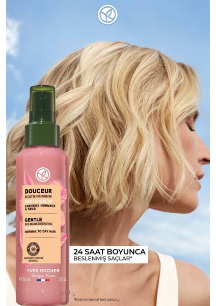 Besleyici ve Yumuşatıcı Özellikli Vegan Kolay Saç Tarama Spreyi 150ML fırsatları