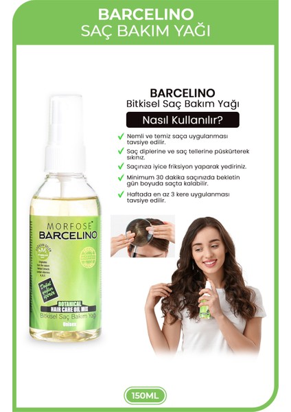 Işlem Görmüş Saçlar Için Saç Yapısını Doğal Olarak Koruyucu Saç Bakım Yağı 150 ml modelleri