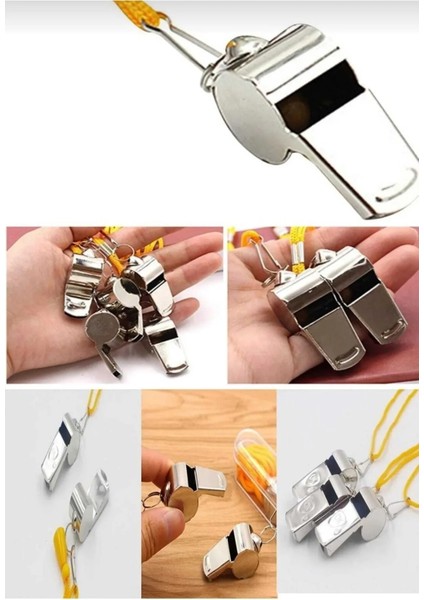 Outdoor Outlet Metal Düdük - Hakem Düdüğü - Deprem Düdüğü - Kamp Düdüğü