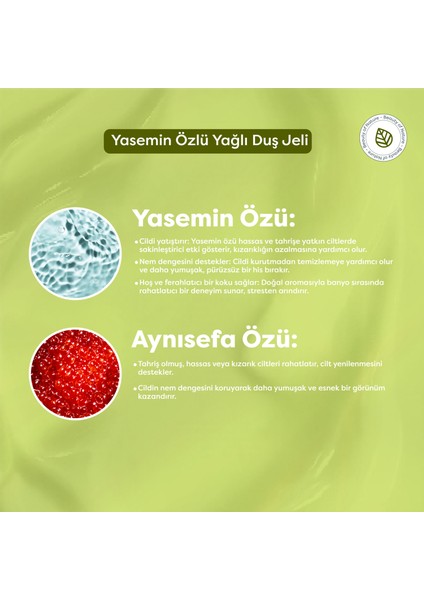 Yasemin Özlü Duş Jeli - Jasmine Shower Gel fırsatları