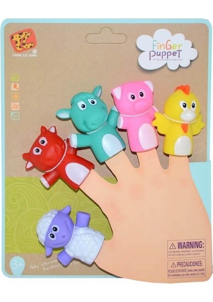 Finger Puppet Hayvan Figürlü Parmak Kuklası modelleri