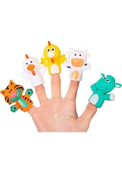 Finger Puppet Hayvan Figürlü Parmak Kuklası fırsatları